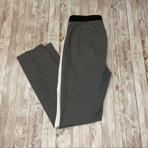 Zara Gray Slim Ankle Pant